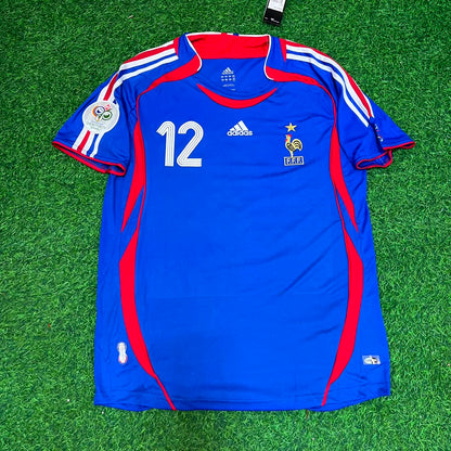 France World Cup 2006 Thierry Henry Blue Retro Kit