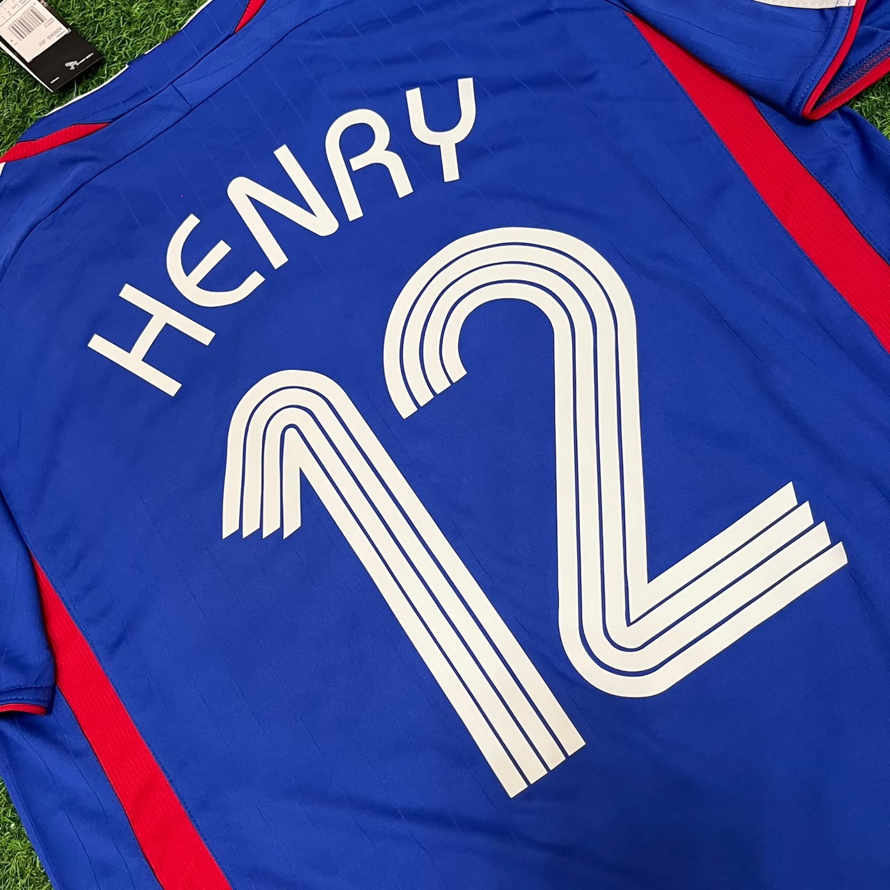France World Cup 2006 Thierry Henry Blue Retro Kit