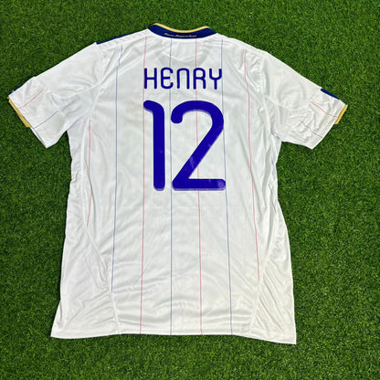 France EURO 2004 Thierry Henry Retro Football Jersey Kit