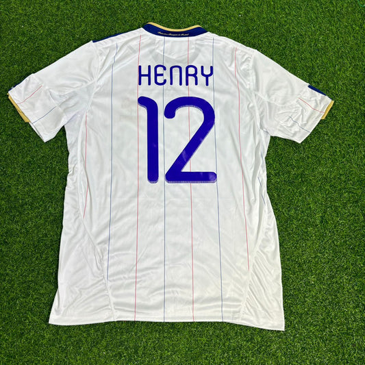 France EURO 2004 Thierry Henry Retro Football Jersey Kit