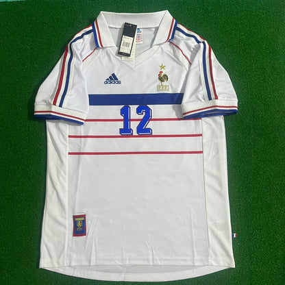 Thierry Henry - France 1998 World Cup Retro Football Jersey Kit