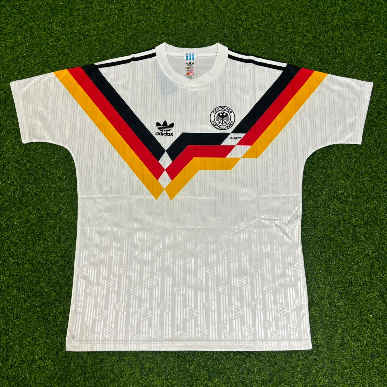 Germany World Cup 1990 Thomas Berthold Retro Football Jersey Kit