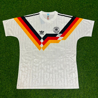 Germany World Cup 1990 Thomas Berthold Retro Football Jersey Kit