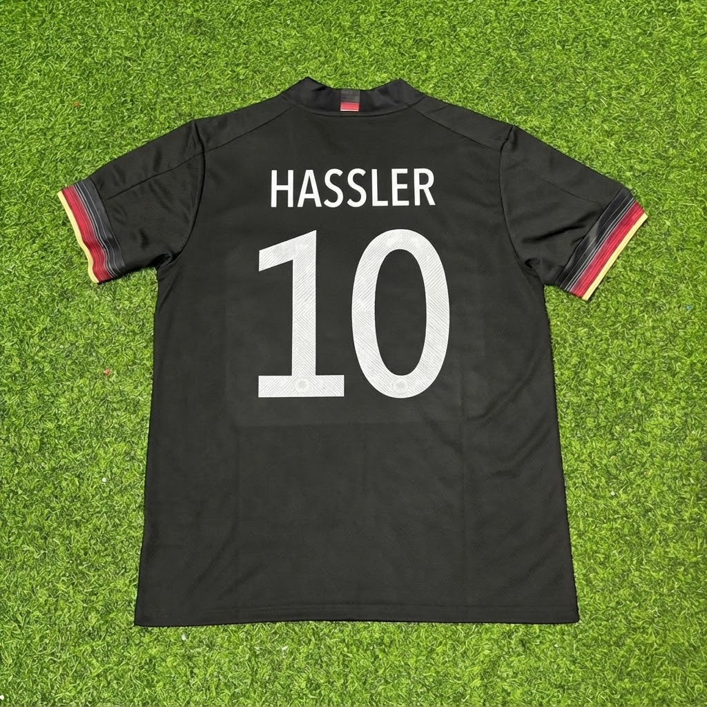 Thomas Häßler #10 Germany Black Retro Football Jersey Paradise Edition