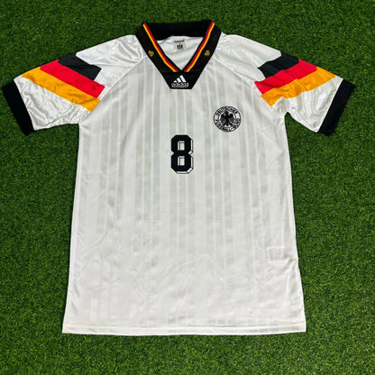 Thomas Häßler Hässler #8 Deutschland 1992 Germany Heim Retro