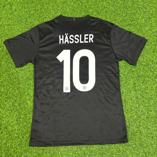 Thomas Hässler Germany 125 Years Special Black Football Jersey Kit