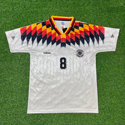 Germany World Cup 1994 Thomas Hässler Deutschland Retro Football Jersey Kit