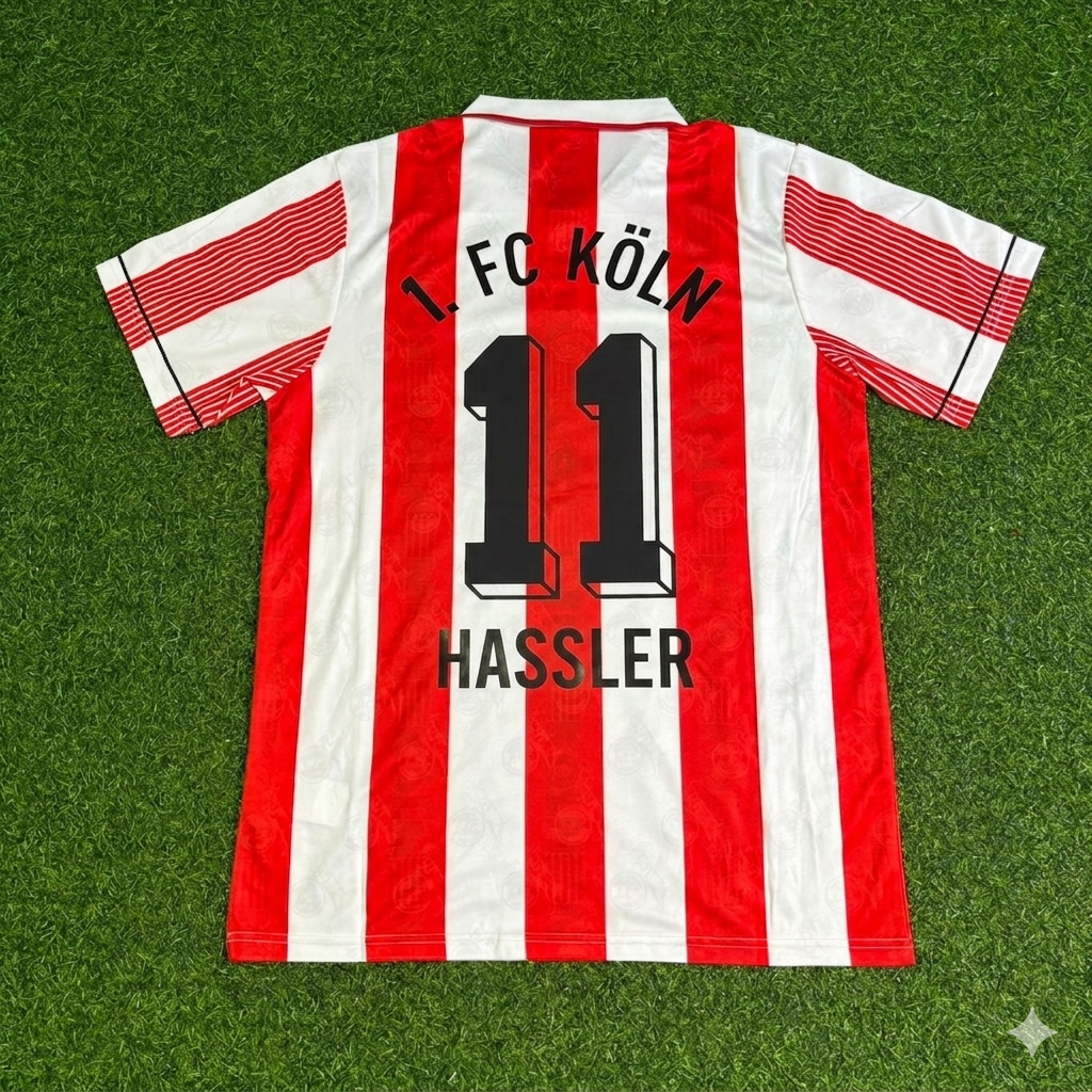 Thomas Häßler #11 FC Köln Retro Fußballtrikot