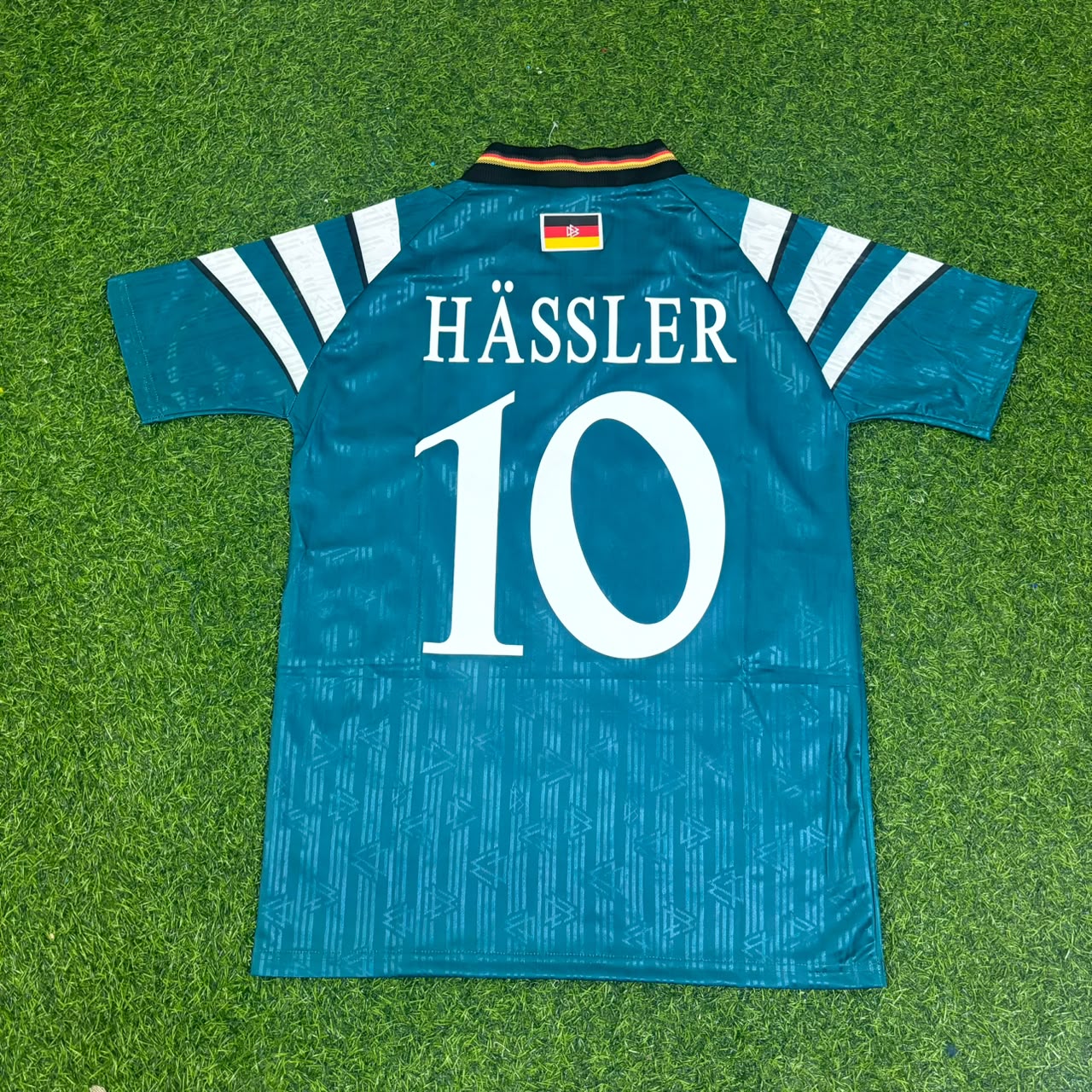 Germany EURO 1996 Thomas Hässler Deutschland Retro Football Jersey