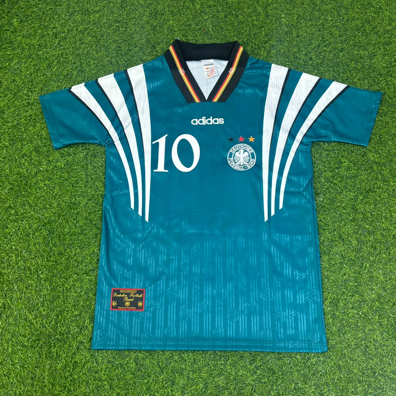 Germany EURO 1996 Thomas Hässler Deutschland Retro Football Jersey