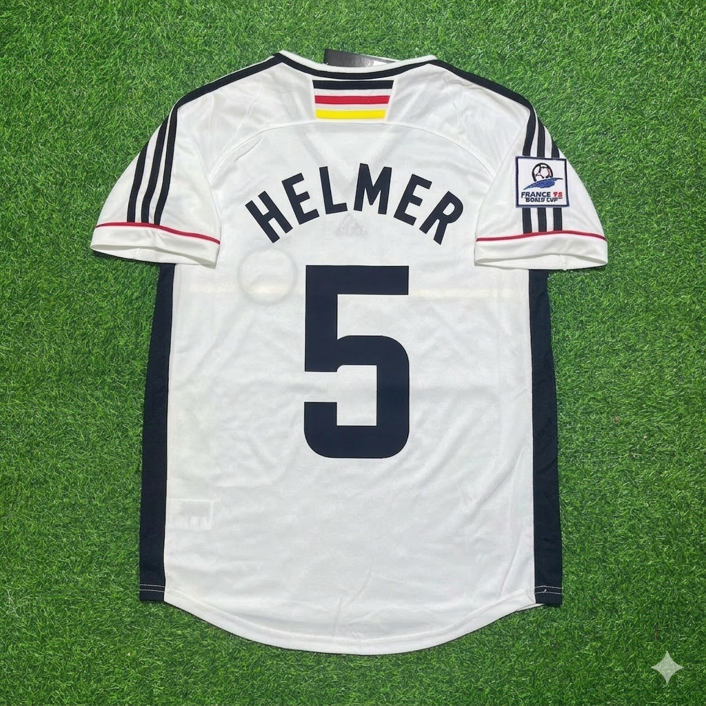Thomas Helmer Deutschland 1998 World Cup Retro Fußballtrikot