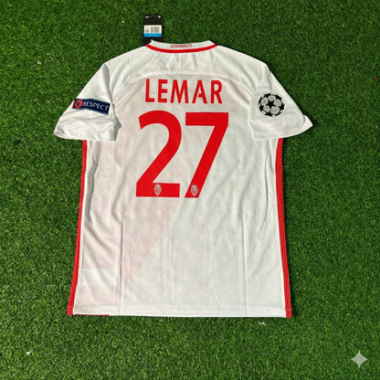 Thomas Lemar Monaco 2016/17 Champions League Retro Football Jersey