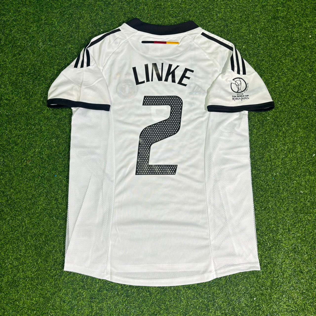 Thomas Linke #2 Deutschland 2002 World Cup Heim Retro