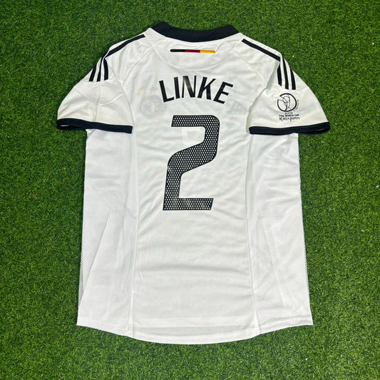 Thomas Linke #2 Deutschland 2002 World Cup Heim Retro