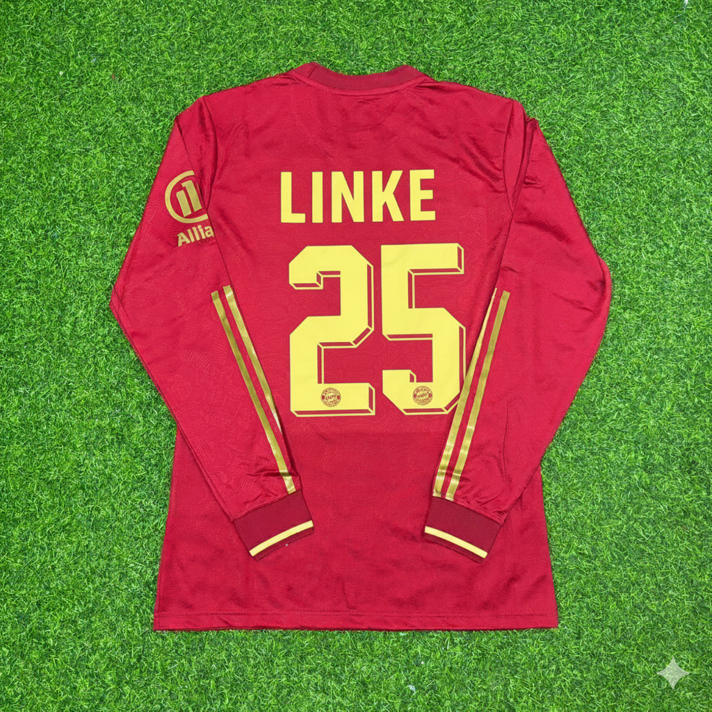 Thomas Linke 25- Bayern München 125 Jahre Spezial-Edition Fußballtrikot Paradise Edition