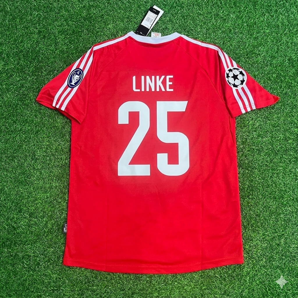 Thomas Linke 25- FC Bayern Munich 2000-2001 Retro Football Jersey Kit
