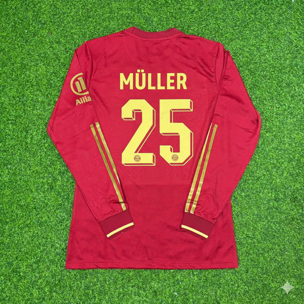 Thomas Müller 25-Bayern München 125 Jahre Spezial-Edition Fußballtrikot Paradise Edition