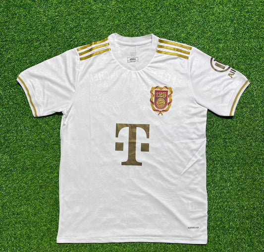 Bayern München 125 Years Anniversary Special-Edition White Football Jersey