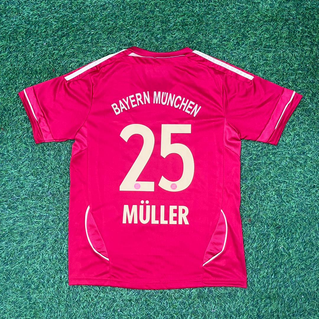 Thomas Muller #25 Bayern Munich 2011-2013 Football Jersey Kit