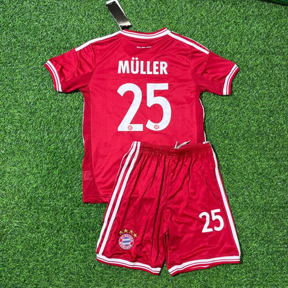 Thomas Müller Bayern Munich 2013 Champions League Final Kids Football Jersey Collection