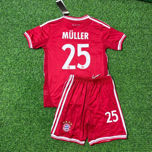 Thomas Müller Bayern Munich 2013 Champions League Final Kids Football Jersey Collection