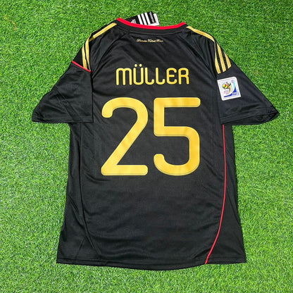 Germany World Cup 2010 Thomas Müller - Deutschland Black Football Jersey