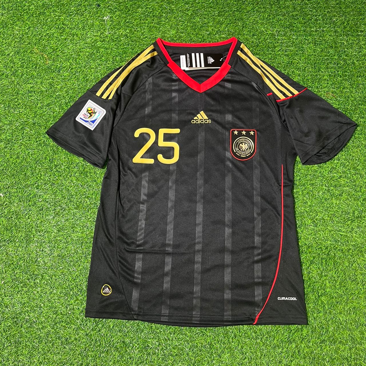 Germany World Cup 2010 Thomas Müller - Deutschland Black Football Jersey