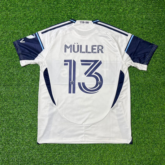 Thomas Müller Kanada Vancouver Whitecaps New Season Fußballtrikot
