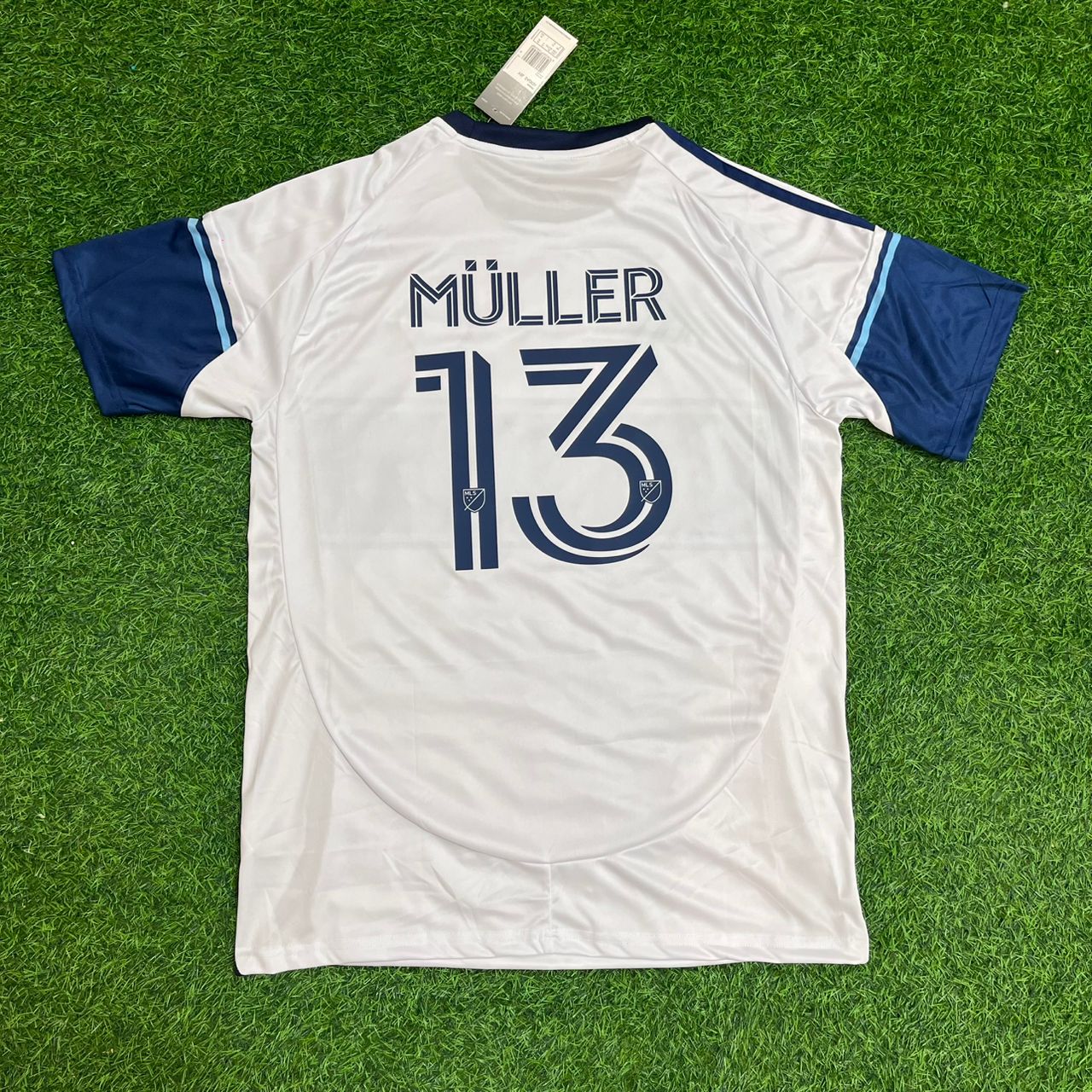 Thomas Müller Vancouver Whitecaps Home Soccer Football Jersey Kit