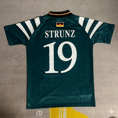 Germany EURO 1996 Thomas Strunz Deutschland Retro Football Jersey