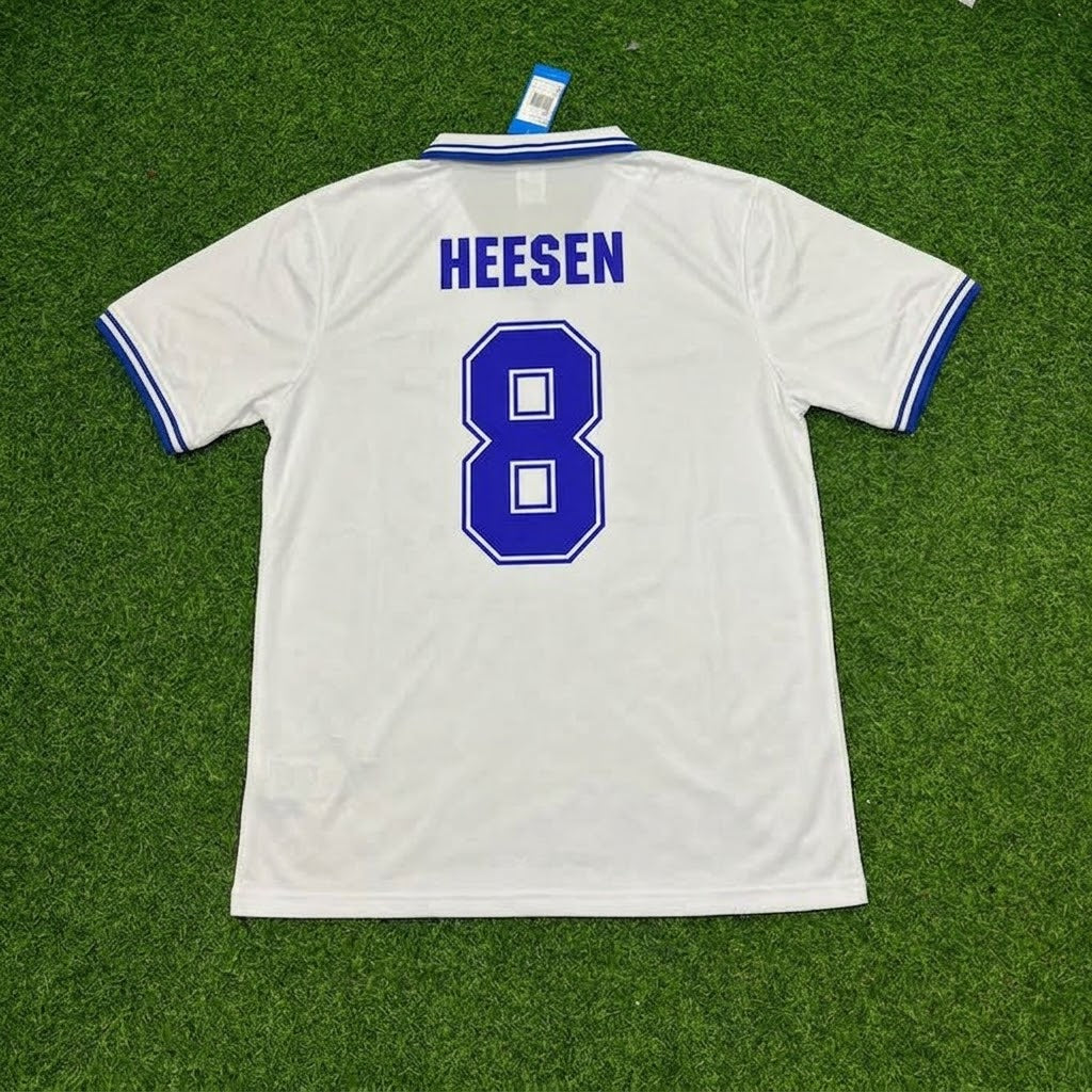 Hamburger SV 1979 Thomas Von Heesen #8 /80 Weißes Retro Football Jersey