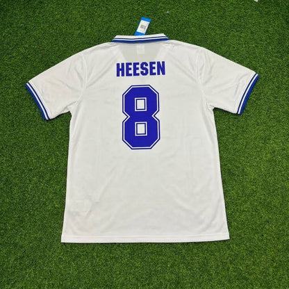 Hamburger SV 1979 Thomas Von Heesen #8 /80 Weißes Retro Football Jersey