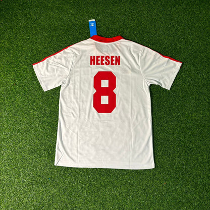 Thomas von Heesen Hamburger SV 1988 Weißes Heimtrikot Retro Fußballtrikot