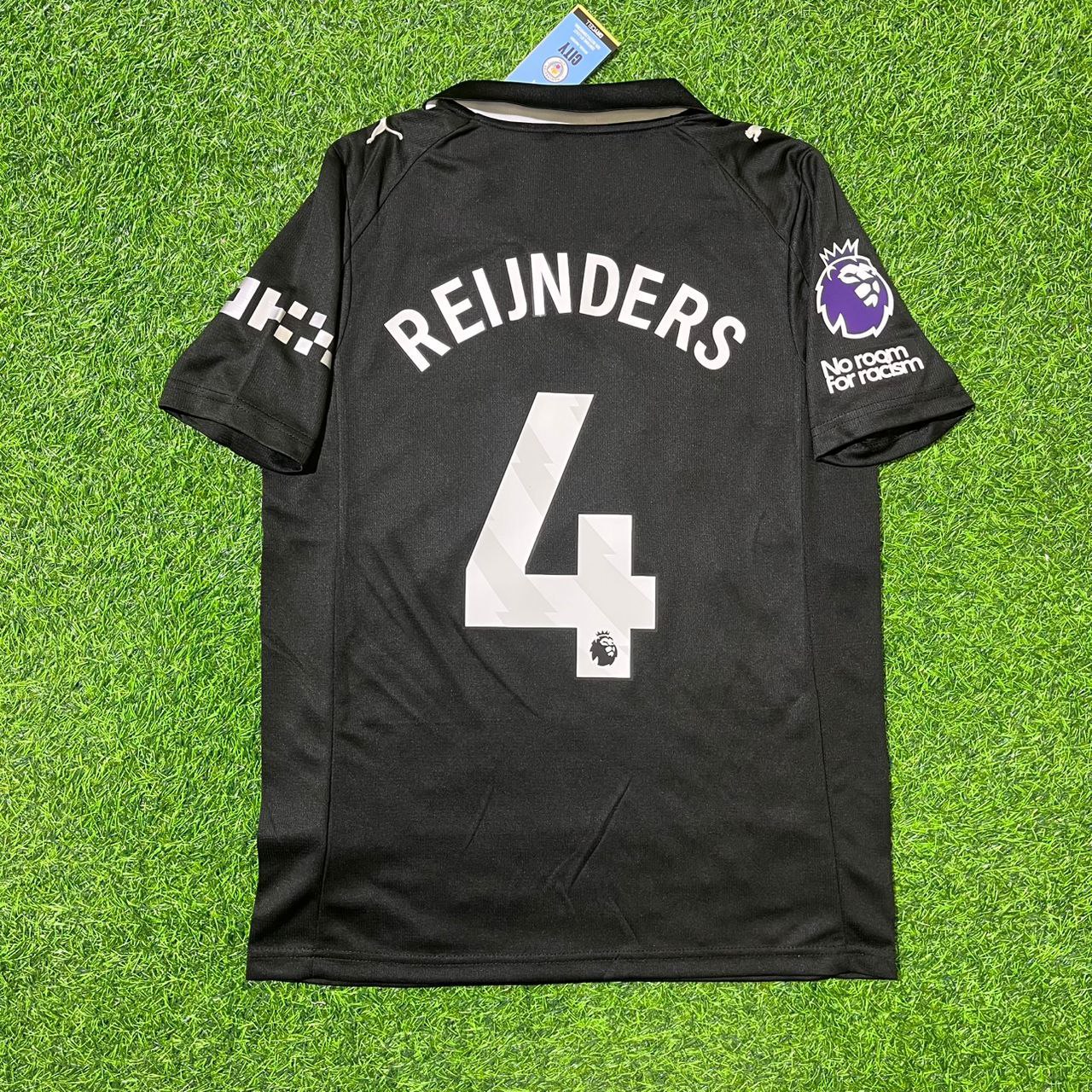 Tijjani Reijnders Manchester City Black 2026 Football Jersey