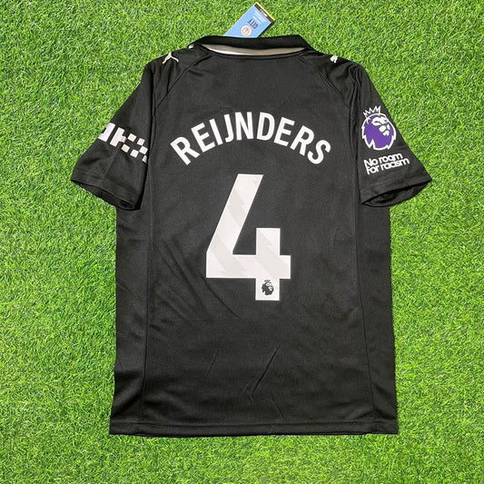 Tijjani Reijnders Manchester City Black 2026 Football Jersey