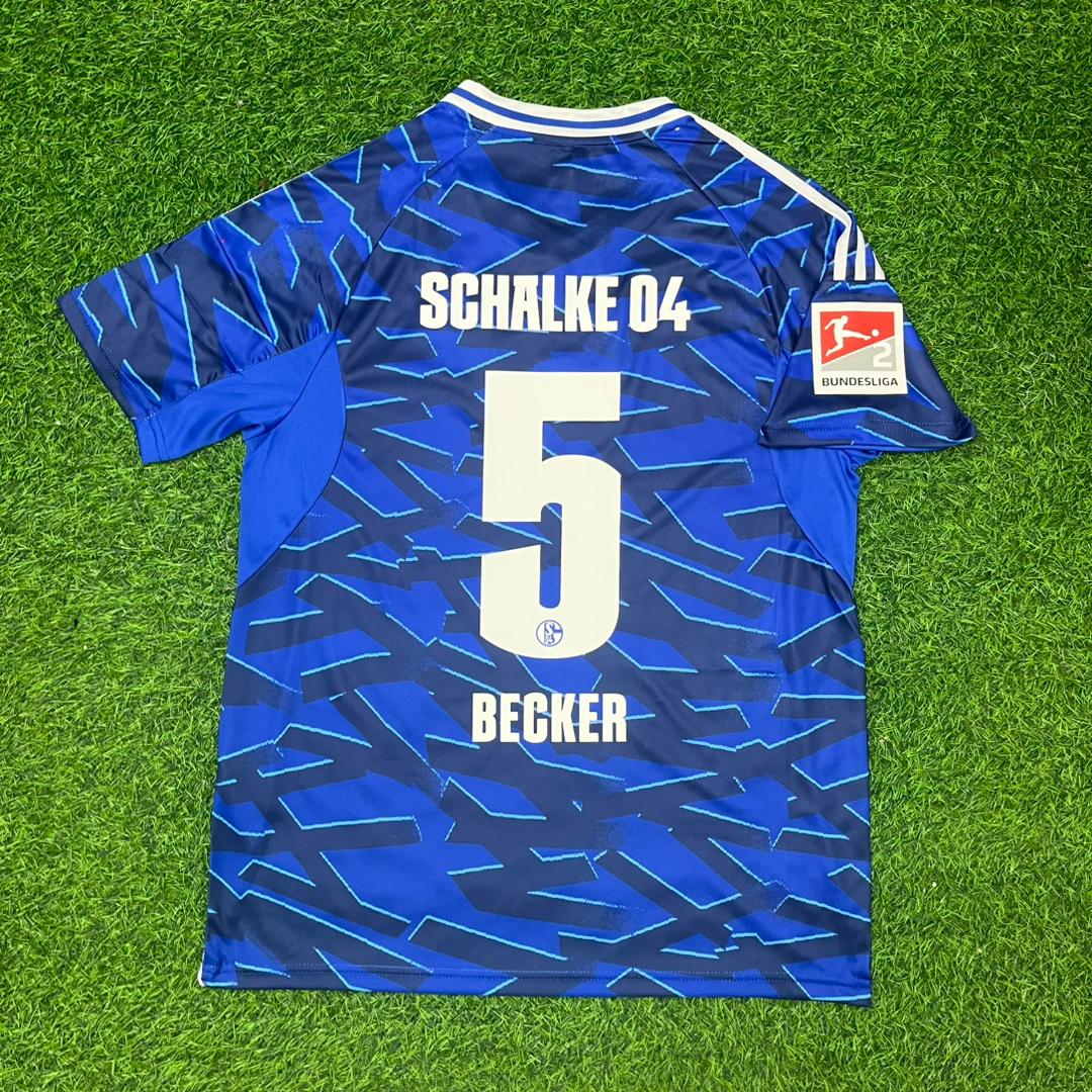 Timo Becker #5 Schalke 04 Kids 2026 Football Jersey