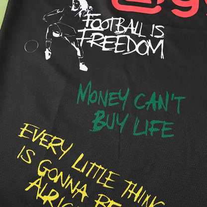 Bob Marley Special Edition Football Jersey T-shirt