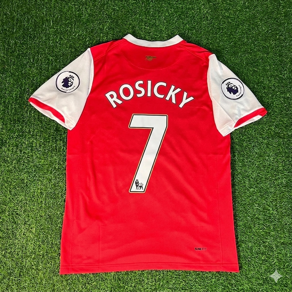 Tomáš Rosický #7 Arsenal 2006/2008 Season Retro Football Jersey