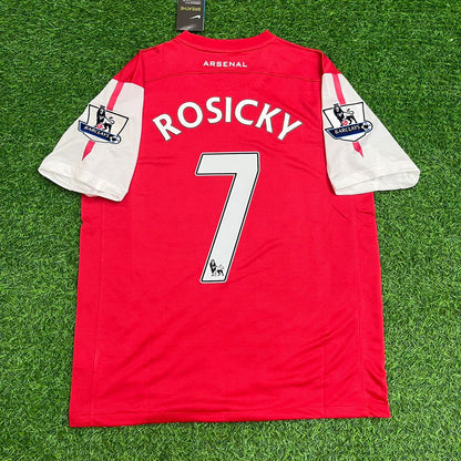 Tomas Rosicky Arsenal 2010 - 2011 Retro Football Jersey Kit