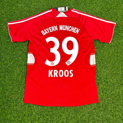 Toni Kroos Bayern Munich 2007 2009 Retro Football Jersey Kit