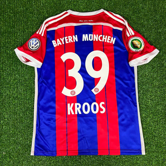 Toni Kroos Bayern Munich 2014-2015 Trikot Kit Jersey Soccer Shirt
