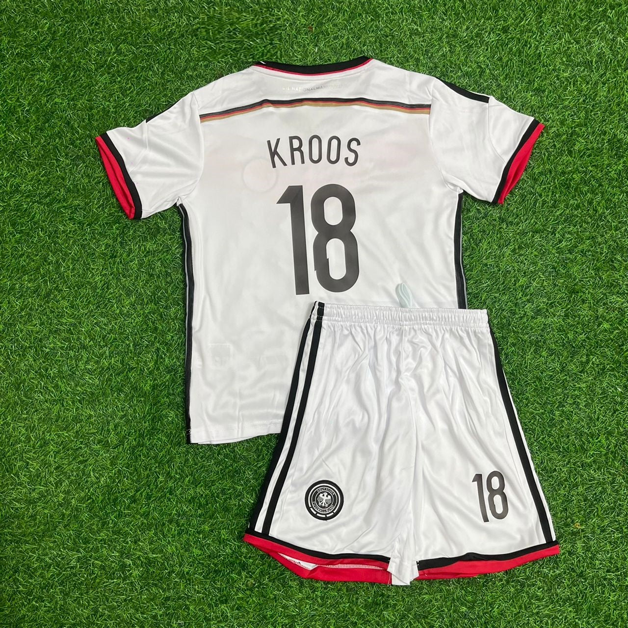 Germany World Cup 2014 Toni Kroos Kids Retro Football Jersey