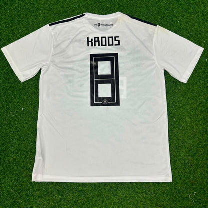 Germany World Cup 2018 Toni Kroos Deutschland Retro Football Jersey