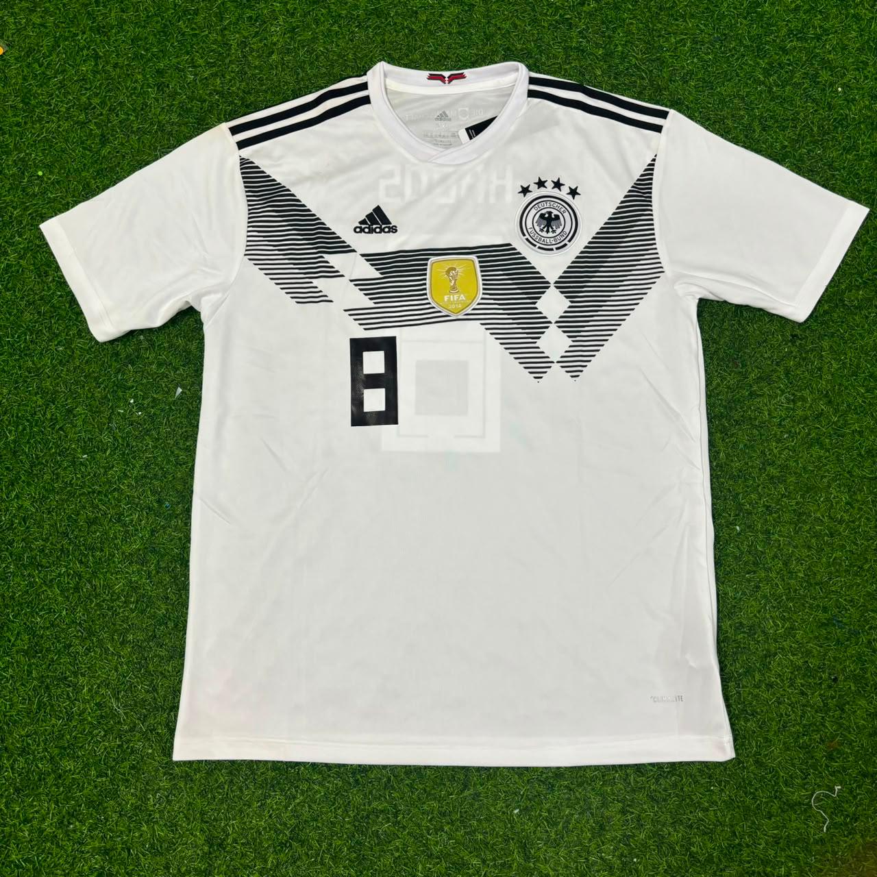 Germany World Cup 2018 Toni Kroos Deutschland Retro Football Jersey