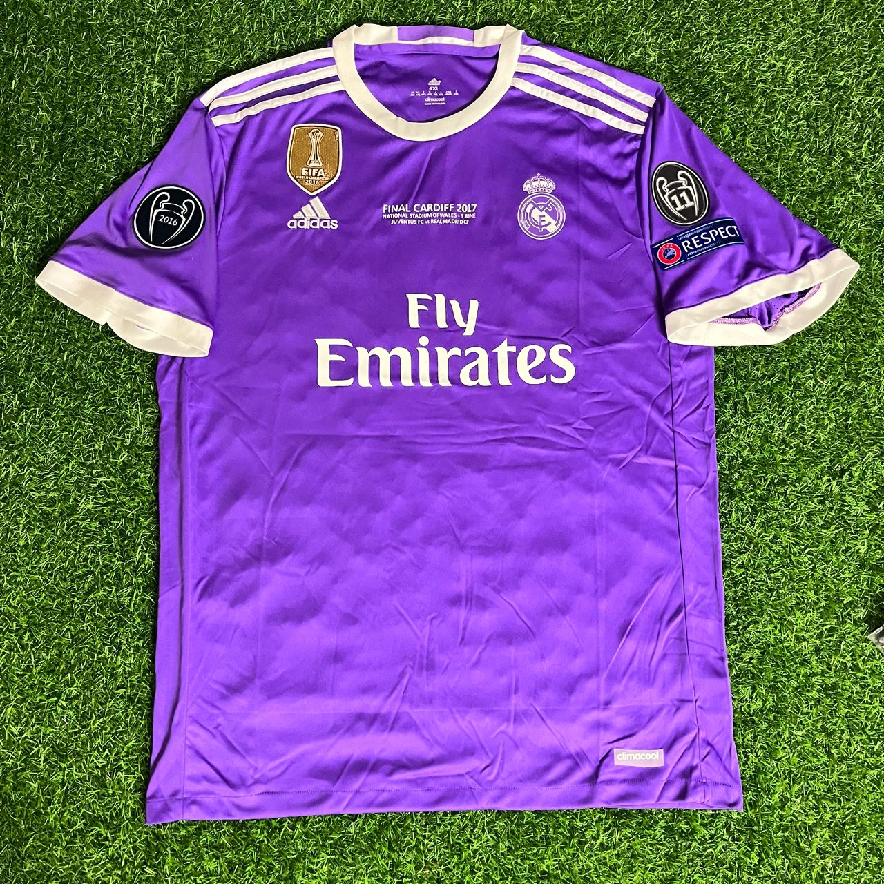 Toni Kroos Real Madrid CL Final Football Jersey Kit