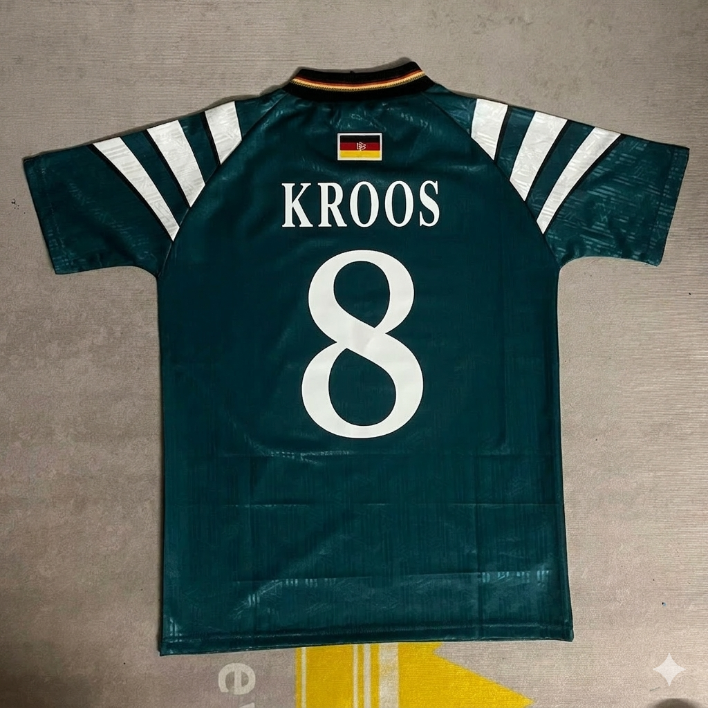 Toni Kroos Germany Deutschland Retro Football Jersey