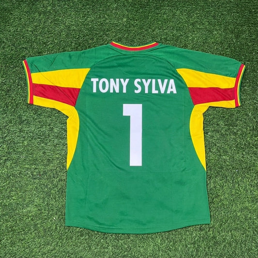 Tony Sylva Senegal 2002 World Cup Retro Goalkeeper Football Jersey