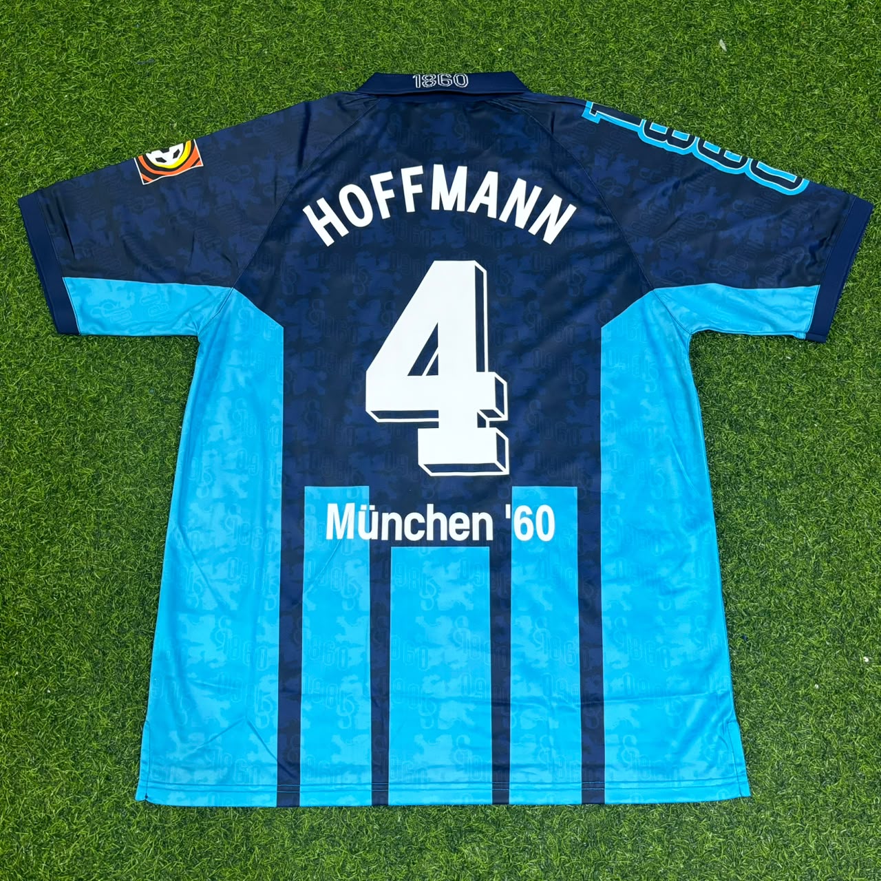 Torben Hoffmann TSV 1860 München Blaues Heim Retro Fußballtrikot Jersey