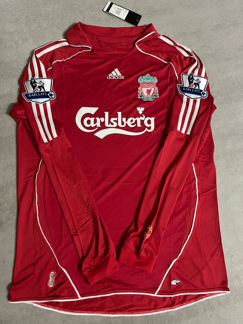 Florian Wirtz Liverpool 2007-2008 Red Retro Football Jersey Kit