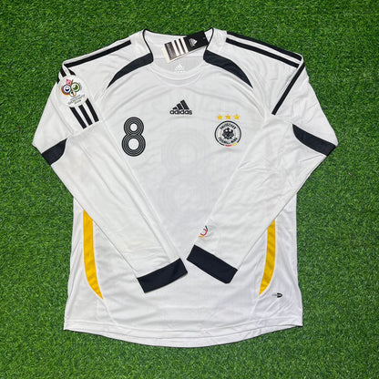 Germany World Cup 2006 Torsten Frings Long Sleeve White Football Jersey